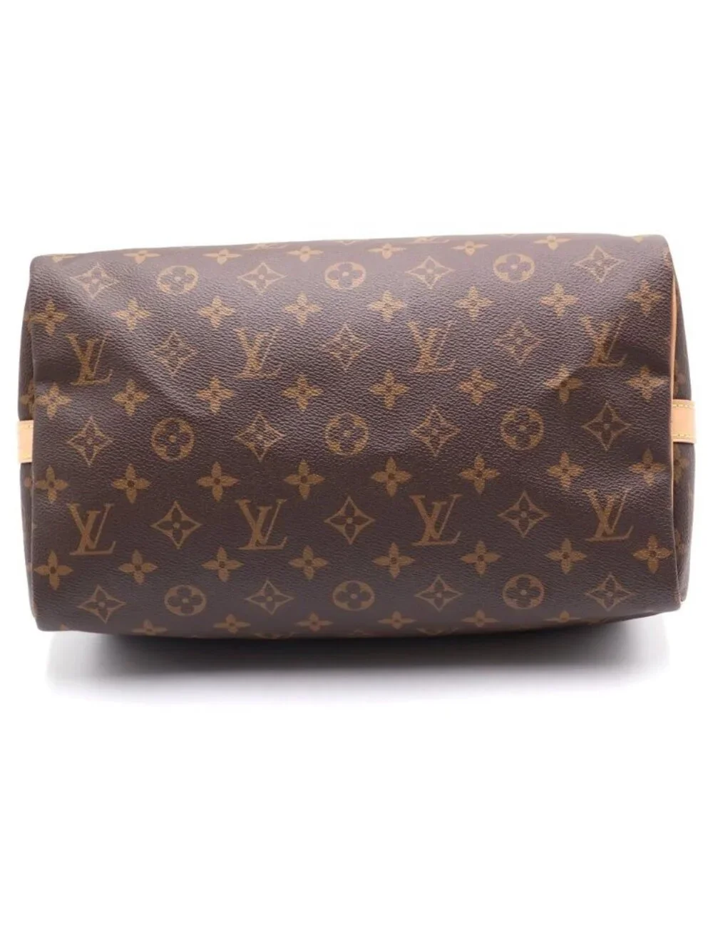 Louis Vuitton Monogram Speedy Bandouliere 30 Leather 2-Way Bag Brown